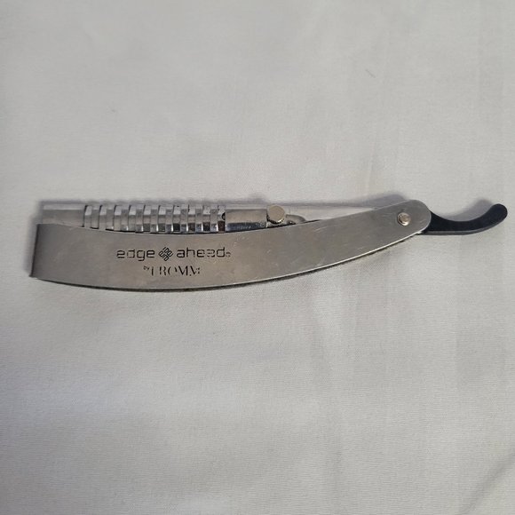 FROMM Straight Razor Hair Trimmer with Guard 8" x 1'' Edge Ahead - Picture 3 of 6